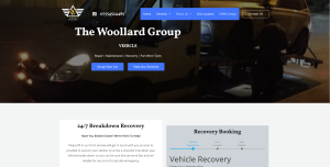 the woollard group website design